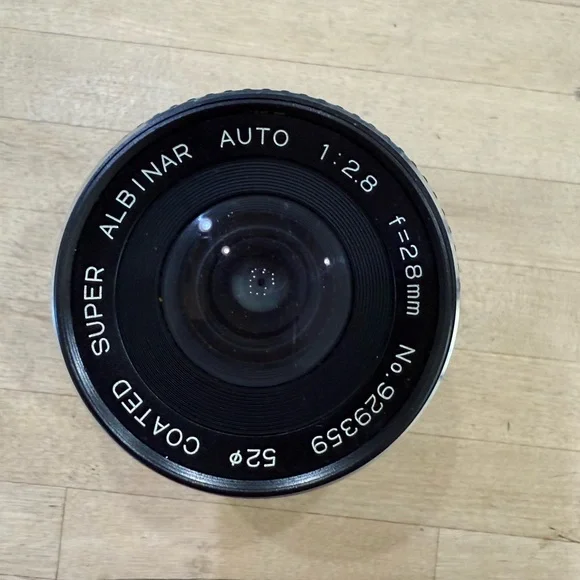 Canon AE-1 Camera with 4 Lenses, Speedlite, Filters and Case